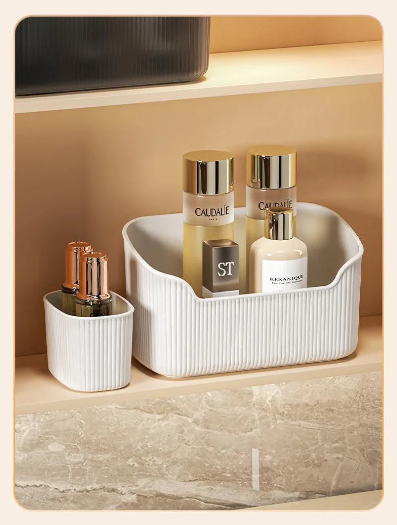 Large Capacity Cosmetic Storage Box Makeup Organizer Bathroom