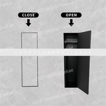 304 Stainless Steel Embedded Bathroom Niche Hidden Toilet