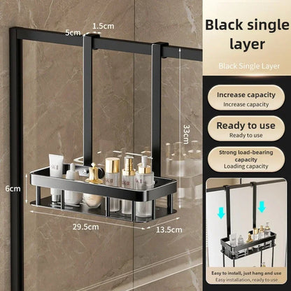 Bathroom Storage Rack Over Door Shower Caddy Bathroom