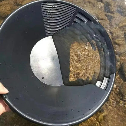 Thickened Plastic Gold Pan Basin Outdoor Mining Prospecting