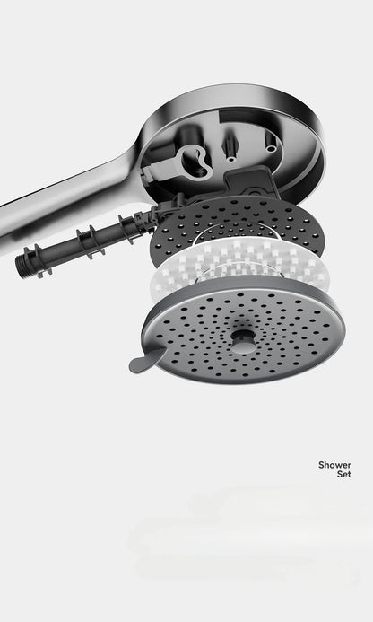 Grey Knob Type Three Ways Water Outlet Shower