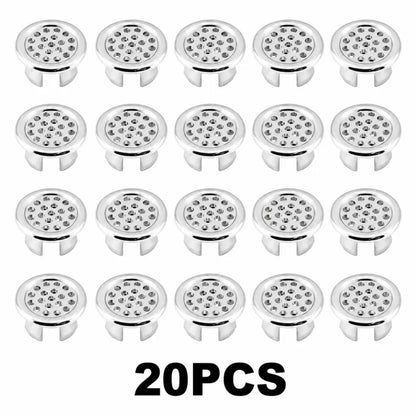 1-20pcs Round Basin Overflow Cap Sink Drain Cover