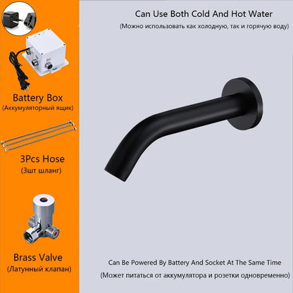 Oxg Wall Mount Sensor Basin Faucet Bathroom Faucet