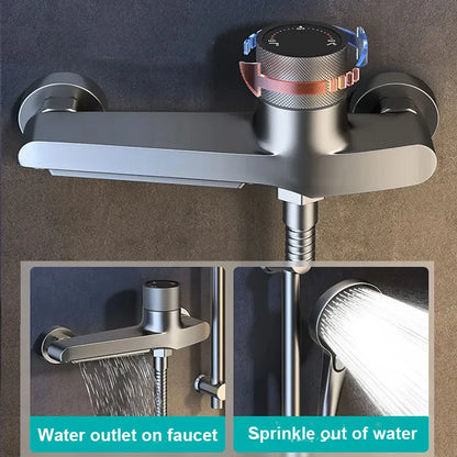 Bathroom Shower Faucet Brass Mixing Valve Shower Bathtub