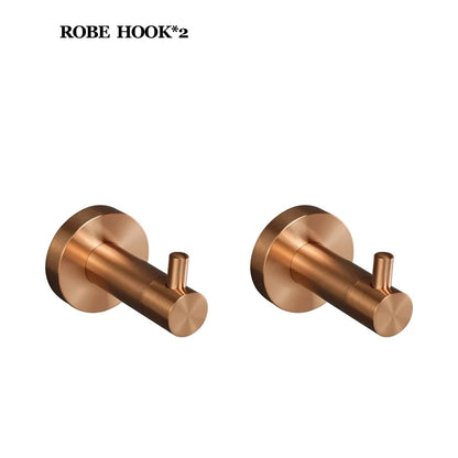 High Quality Brushed Rose Gold Bathroom Pendant Towel