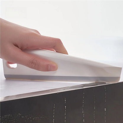 Piece/2 Squeegee Handheld Glass Wiper Bathroom Mirror Scraper