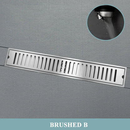 304 Stainless Steel Bathroom Drain Brushed Rose Gold