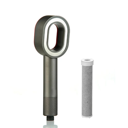 Filter Shower Head Beauty High Pressure Black Hand