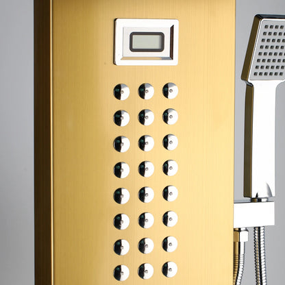 Kemaidi Shower Panel Tower Rainfall Waterfall Bathroom Shower