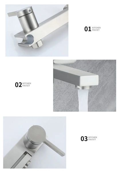 Bathtub Faucet Swing Spout Bathroom Waterfall Faucet 90
