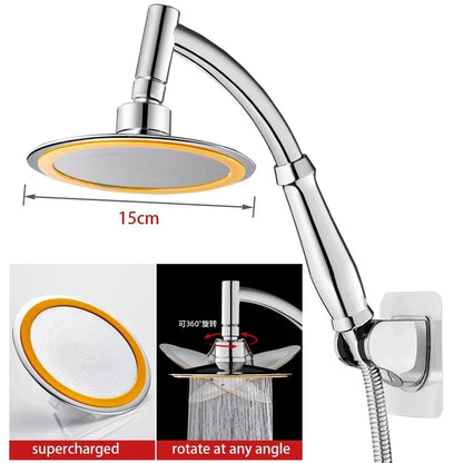 6/9 Inch Large Flow Supercharge Rain Shower Head