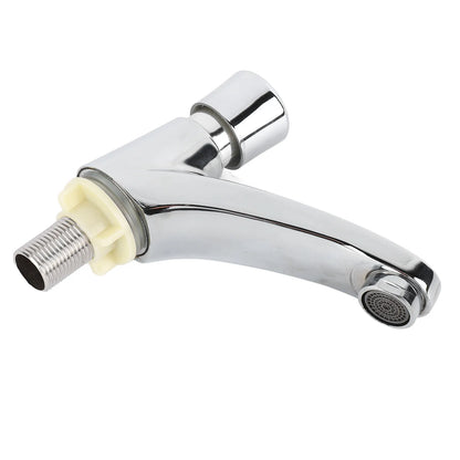 Time Delay Basin Sink Faucet Copper Alloy Push