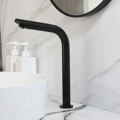 Kemaidi Matte Black Touchless Sensor Bathroom Sink Faucet
