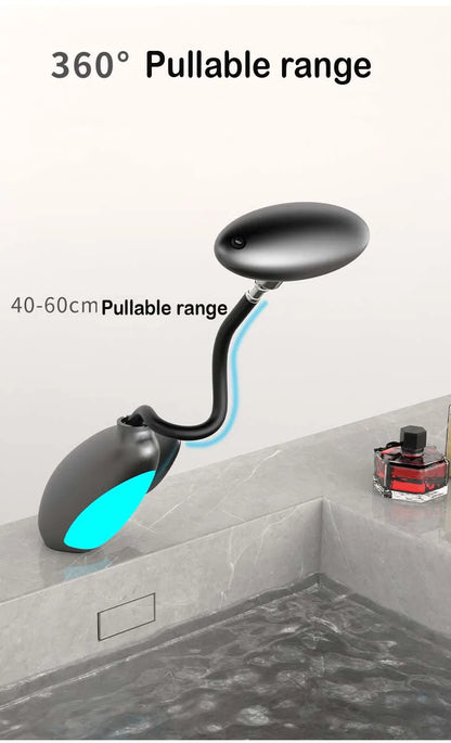 Bathroom Basin Faucet Led Light Tap Penguin Pull-Out