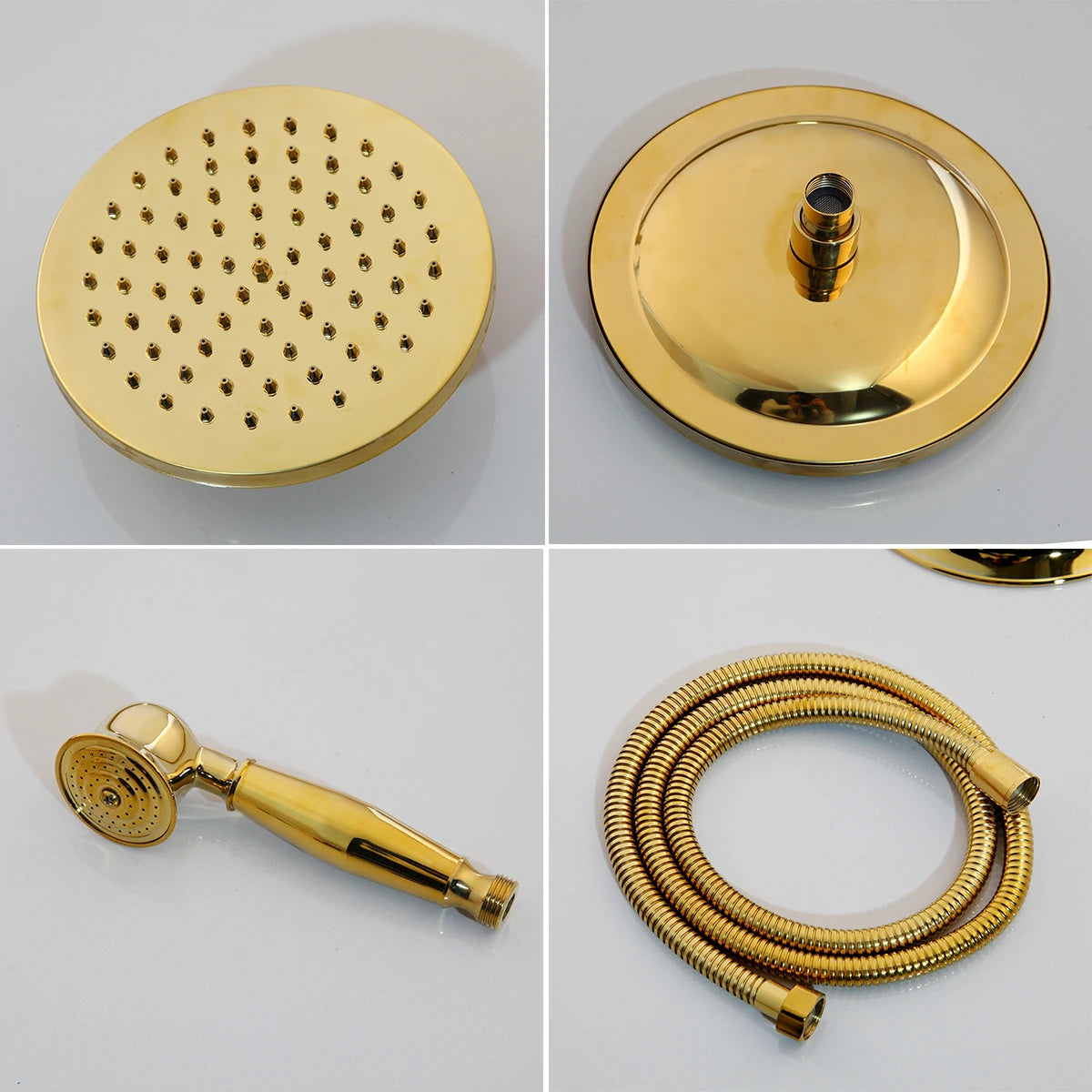 Kemaidi Luxury Golden 2-Function Bathroom Shower Exquisite High