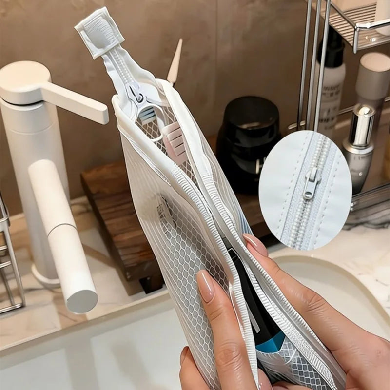 Breathable Mesh Shower Caddy & Makeup Organizer -