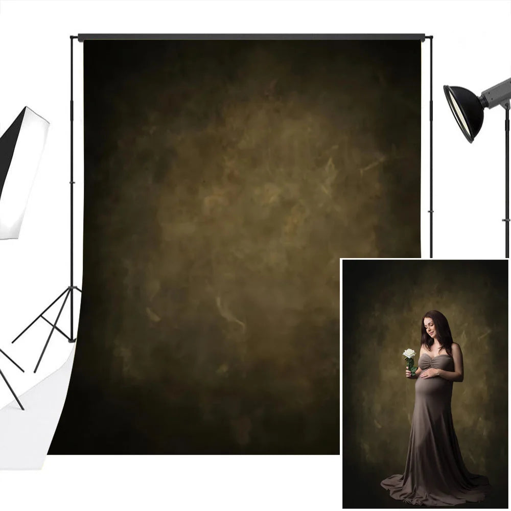 Mocsicka Brown Gradient Abstract Texture Backdrop Photography
