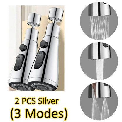 Multi-Functional Sink Faucet Spray Nozzle Head Tap In