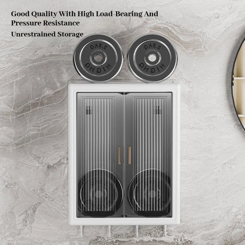 Aesthetic Wall Wine Bathroom Cabinet Perfume Small Modern