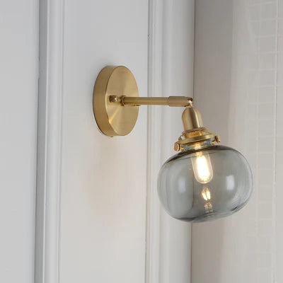 Iwhd Pull Chain Nordic Modern Wall Lamp Sconce