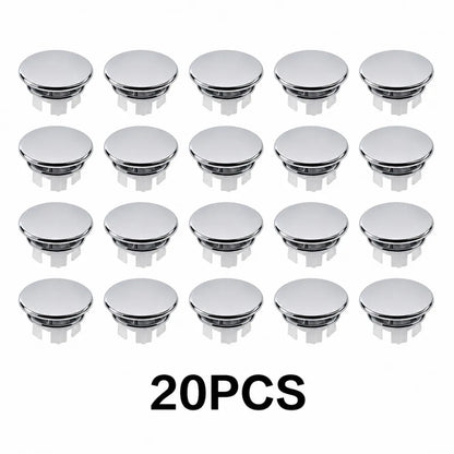 1-20pcs Round Basin Overflow Cap Sink Drain Cover