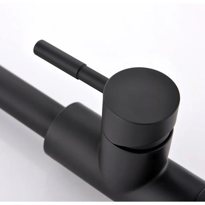 Faucet Brushed Nickel Color Surface Cold Water Faucet