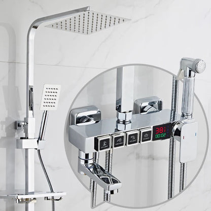 Digital Bathroom Shower Quality Brass Cold Bathroom Mixer
