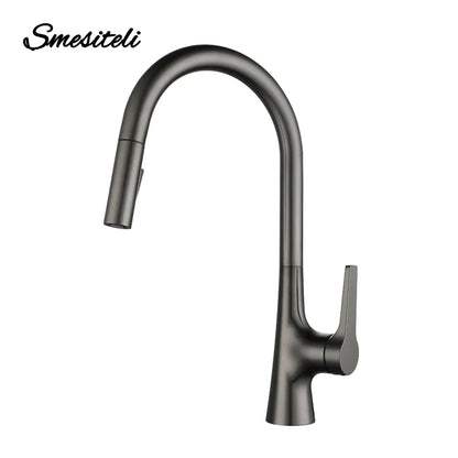Smesiteli Gun Gray Brass Hole Deck Mounted 360