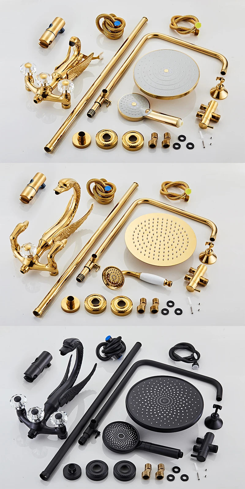 Becola Modern Shower Head Bathroom Rainfall Shower Bathroom