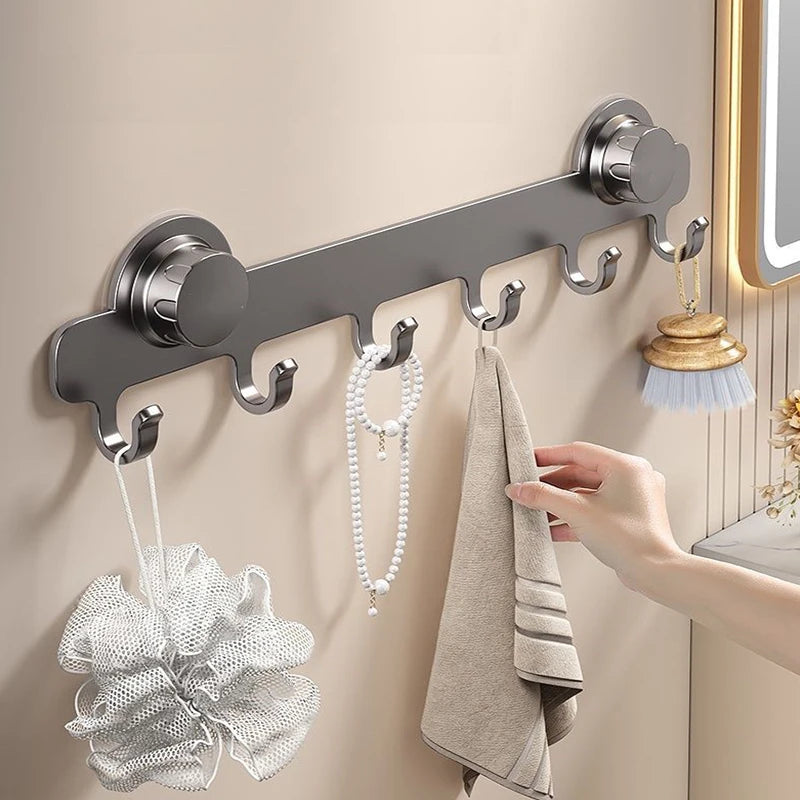 Behind Door Wall Coat Rack Row Hook Towel