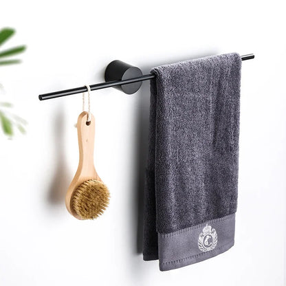 Light Luxury Towel Rack Creative Brushed Gold Adjustable