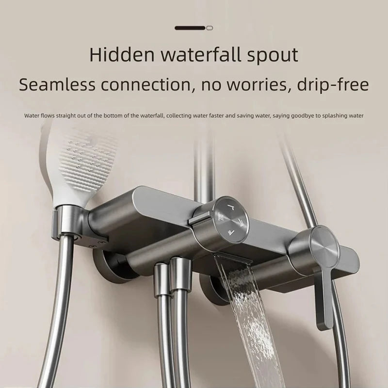 Bathroom Shower System Silicone Brush Head Foam Children