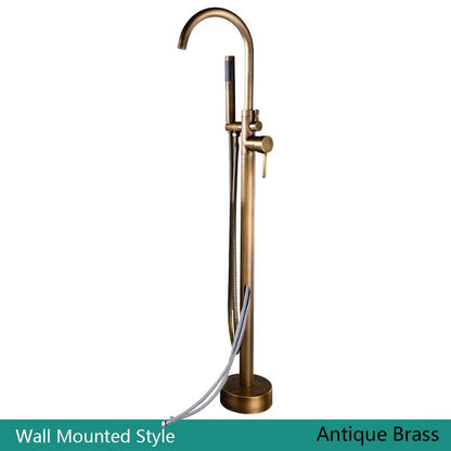 Kemaidi Golden Plated Bathtub Filler Shower Roman Tub
