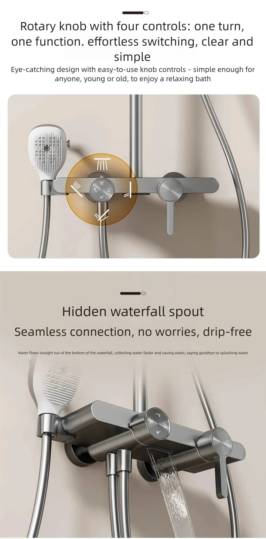 Bathroom Shower System Silicone Brush Head Foam Children