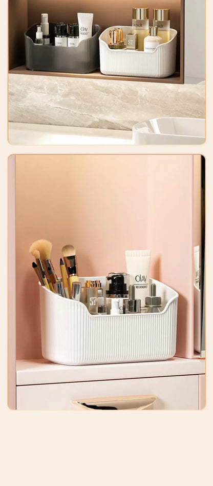 Large Capacity Cosmetic Storage Box Makeup Organizer Bathroom