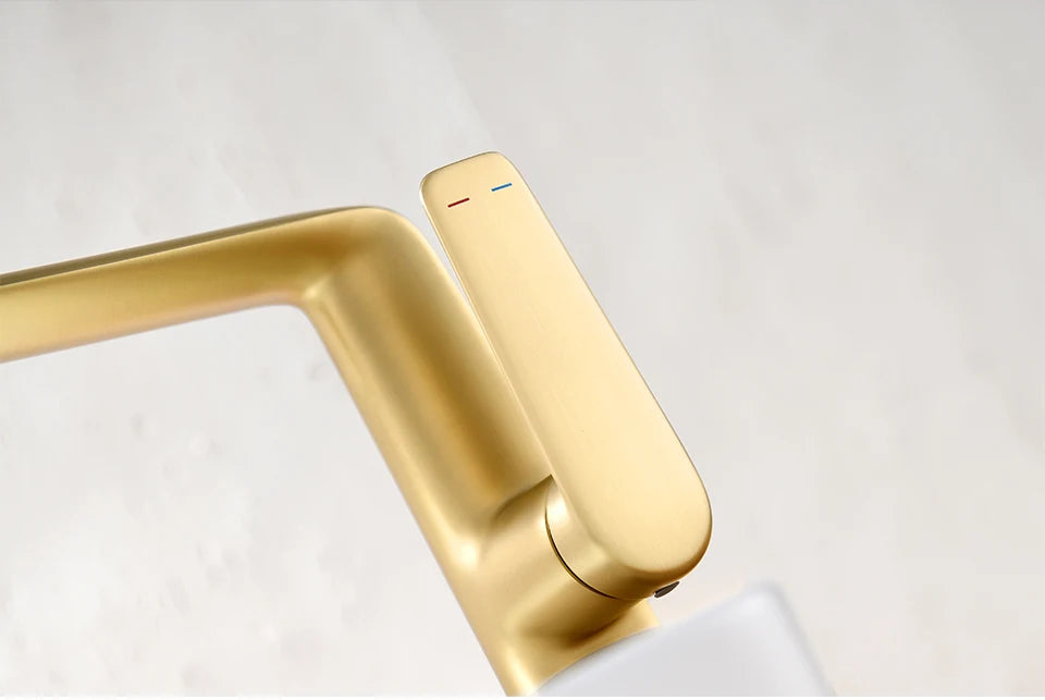 Vgx Luxury Gold Bathroom Faucets High Basin Mixer
