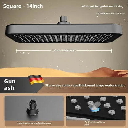 Large Showerhead Pressurized Showerhead Top Spray Pressurized