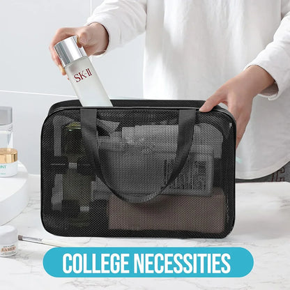 Mesh Shower Caddy Tote Large Capacity Toiletry Organizer