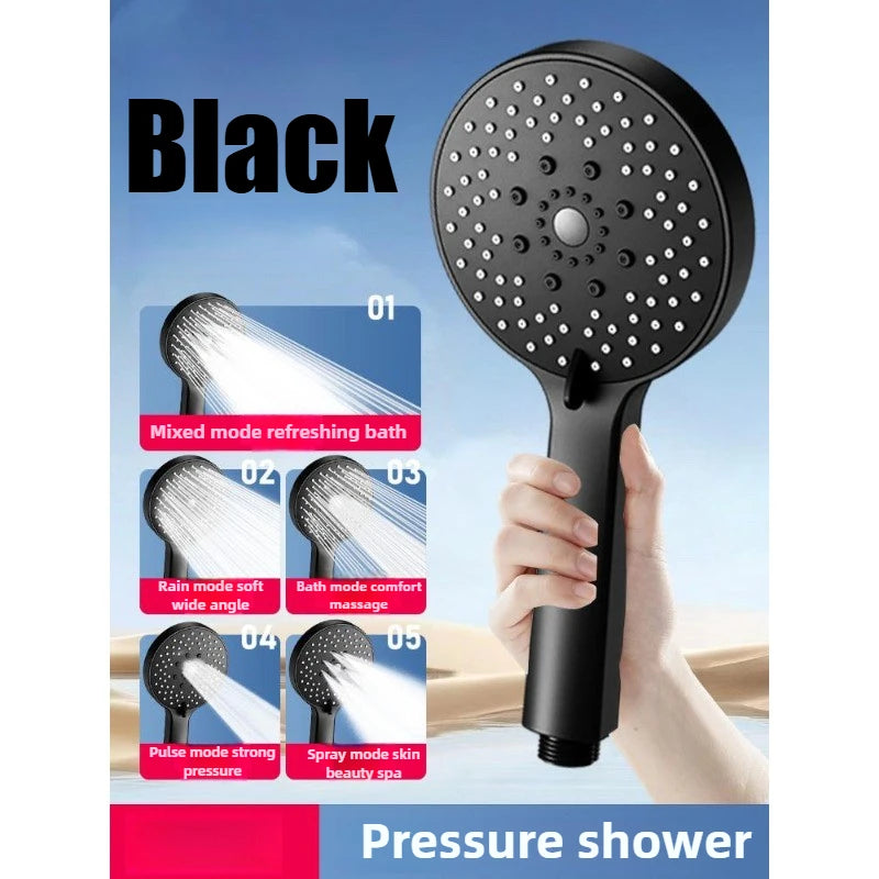 Bathroom Sprayer Shower Head Water Saving Handheld Rain