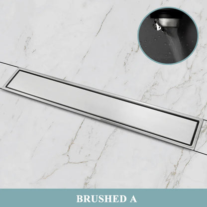 304 Stainless Steel Bathroom Drain Brushed Rose Gold