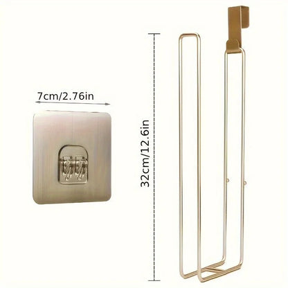 Bathroom Toilet Paper Holder Storage Extra Rolls Over