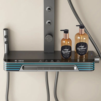 Spa Waist Spray Digital Bathroom Shower Ambient Lighting