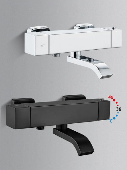 Thermostatic Faucet Bathtub Shower Faucet Wall Mounted