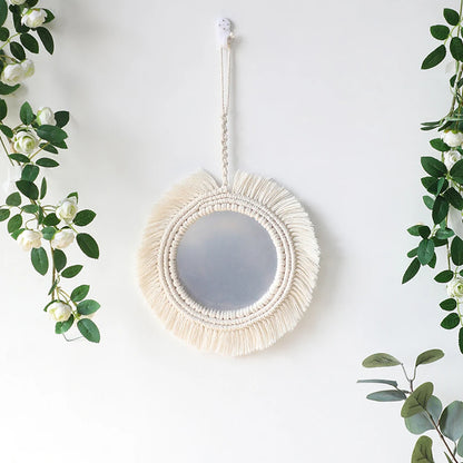 Wall Mirror Macrame Decorative Mirrors Boho Decor Wall