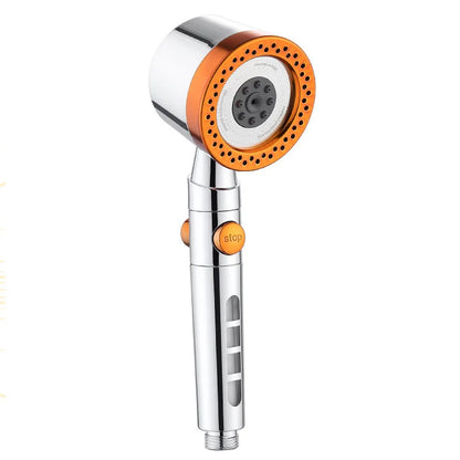 In Large Flow Shower Head Filter Modes High