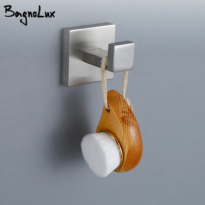 Brushed Nick Wall Nail Robe Hook Bathroom 304