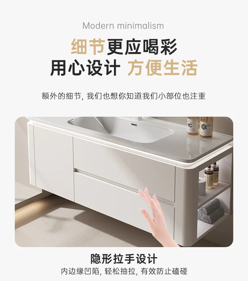 Led Light Ensuite Bathroom Cabinet Basin Designs Mirror