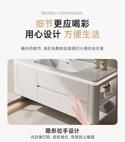 Led Light Ensuite Bathroom Cabinet Basin Designs Mirror