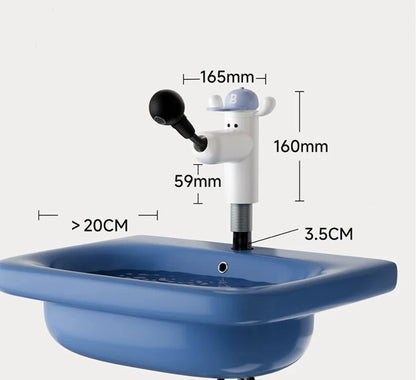 Bathroom Cold Dog Basin Faucet Lever Unique Design