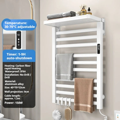 Aluminum Alloy Towel Rack Intelligent Electric Towel Racks